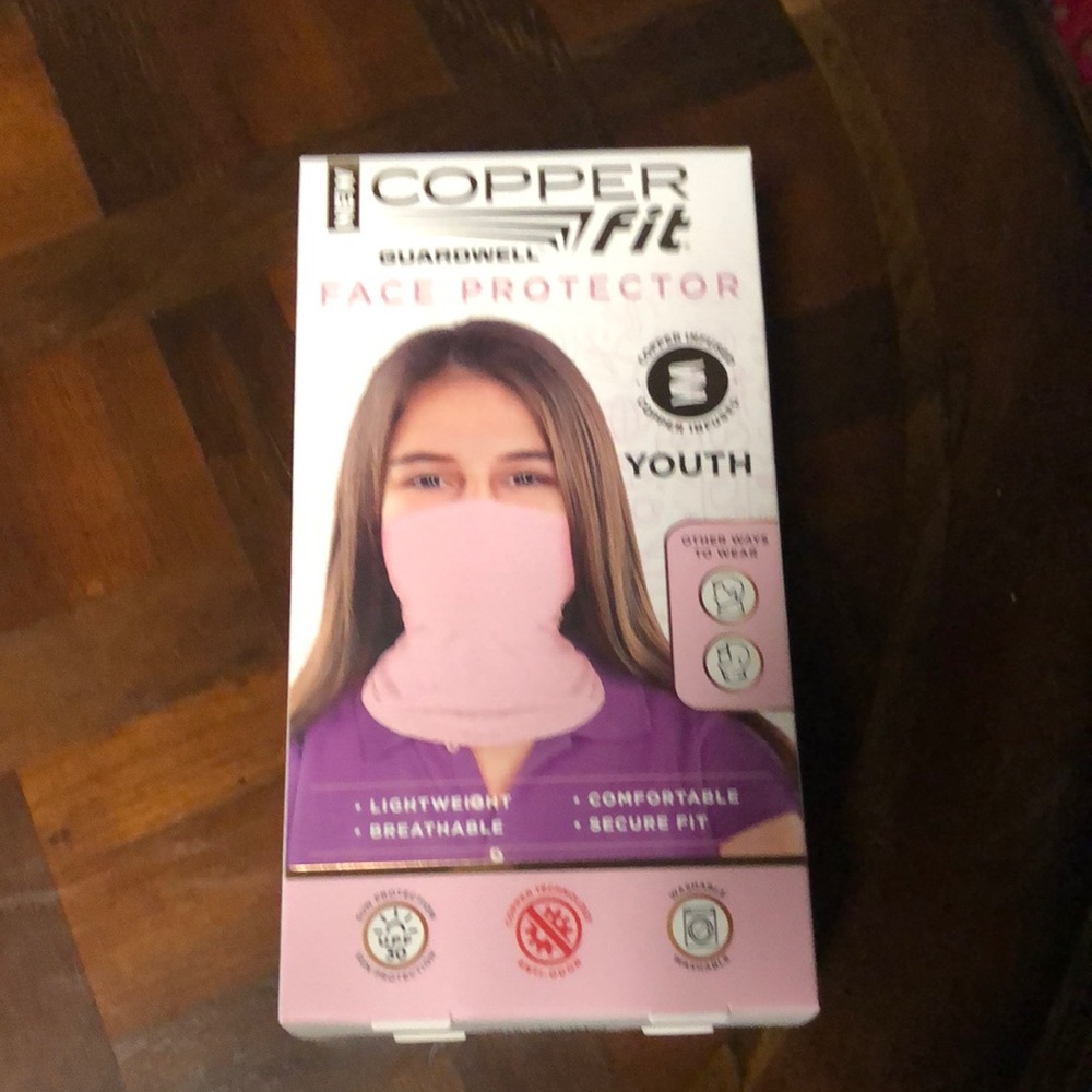 Youth Copper Fit Face Protector